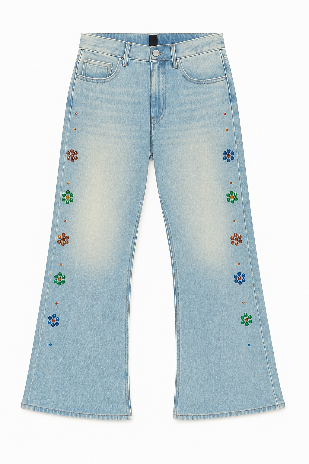Flair Bloom Light Wash Jeans