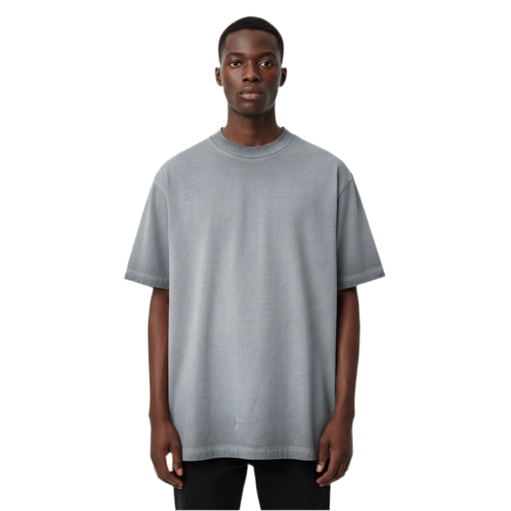 Slate Grey Acid Wash Tee