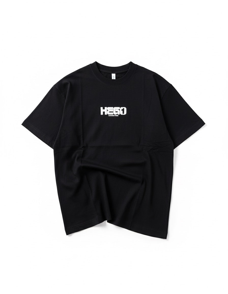 HEGO / GOBADUEL Logo Tee – Black