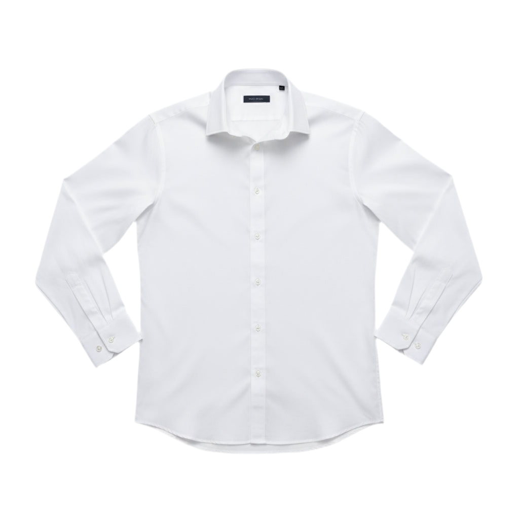 Classic White Long-Sleeve Shirt