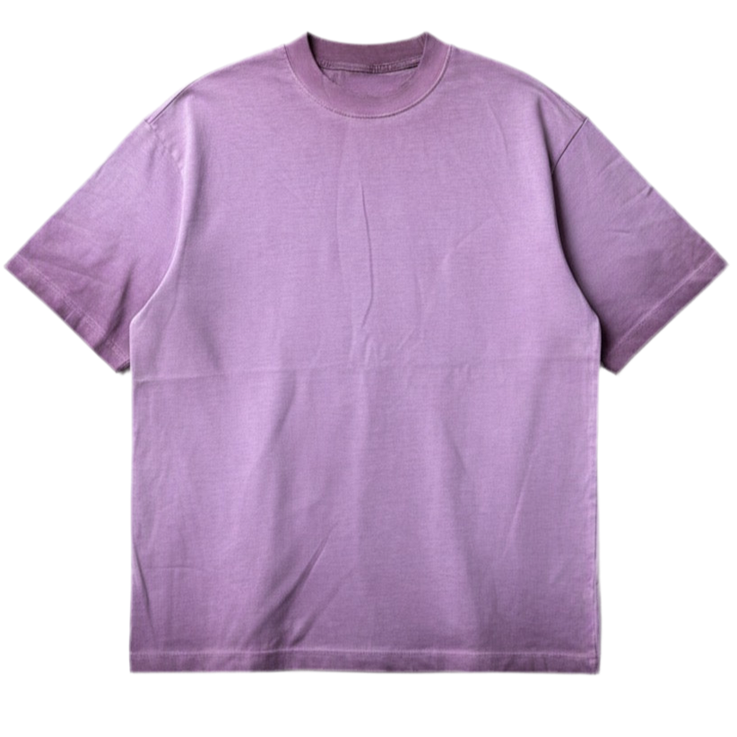 Lavender Acid Wash Oversized Tee