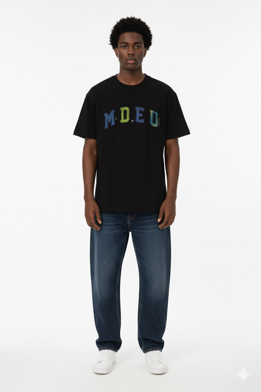 MDEU Varsity Tee – Black