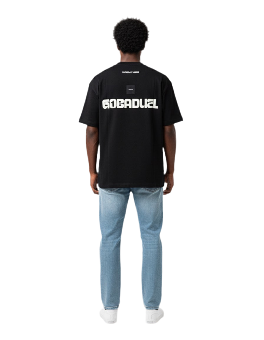 HEGO / GOBADUEL Logo Tee – Black