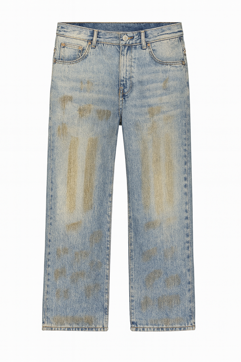 Vintage Fade Wide-Leg Jeans