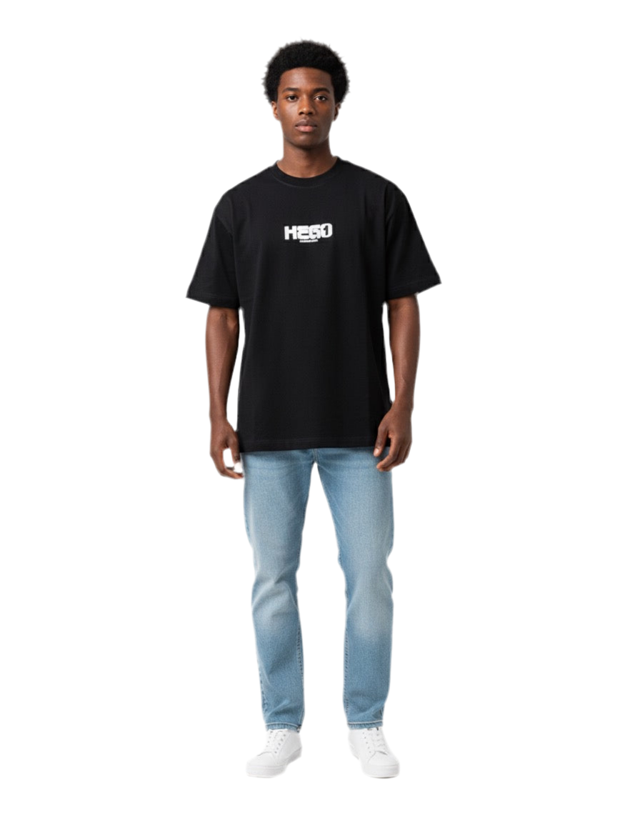 HEGO / GOBADUEL Logo Tee – Black