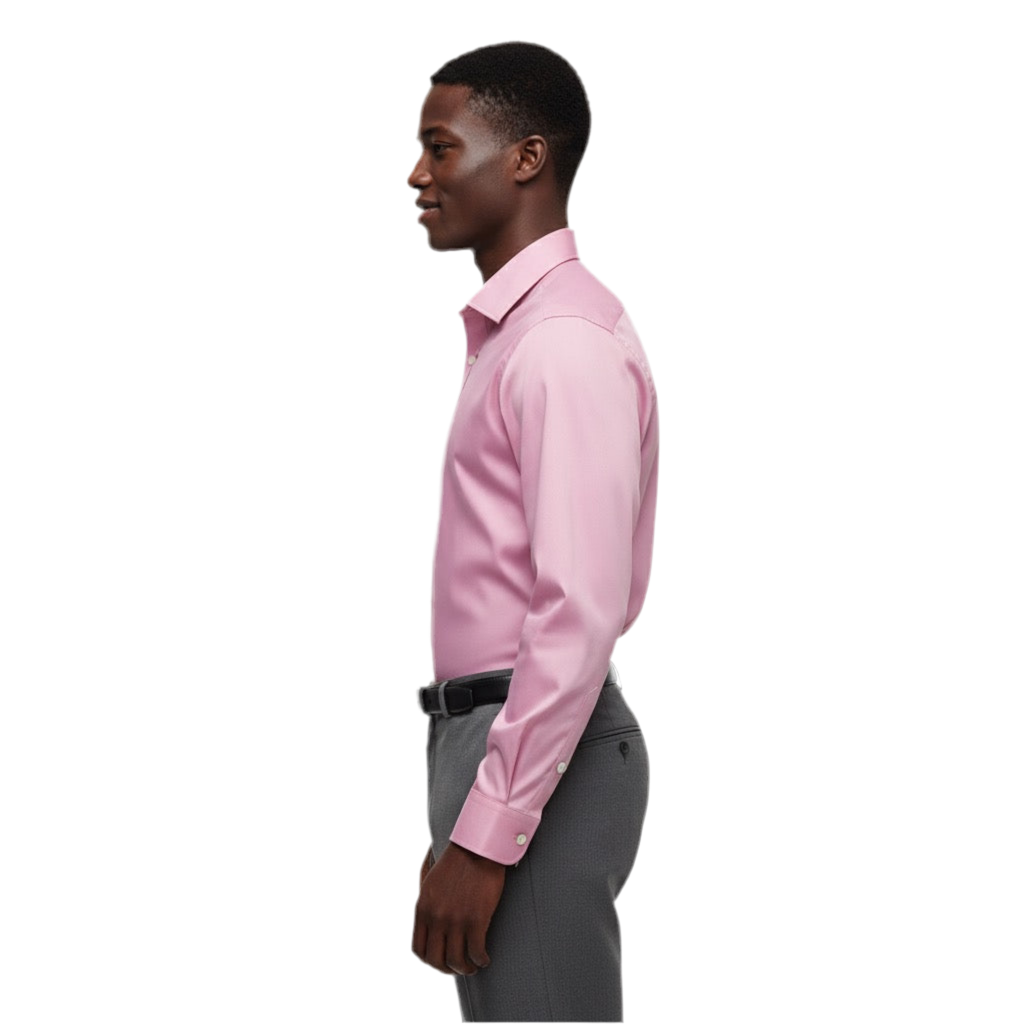 Rose Pink Classic Button-Down Shirt