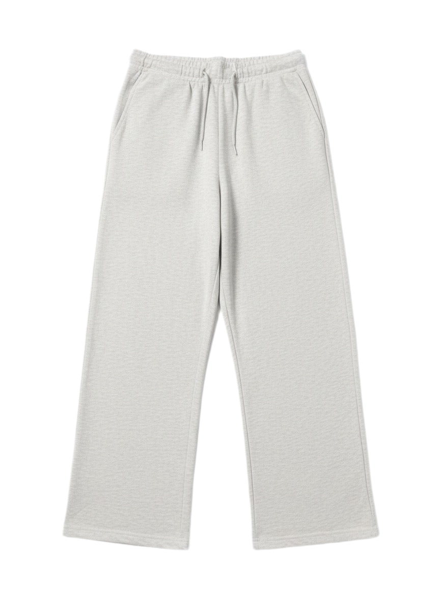 Cream Wide-Leg Sweatpants (Pre-Used)