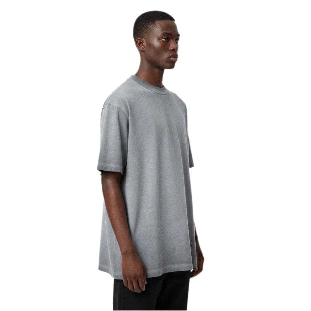 Slate Grey Acid Wash Tee