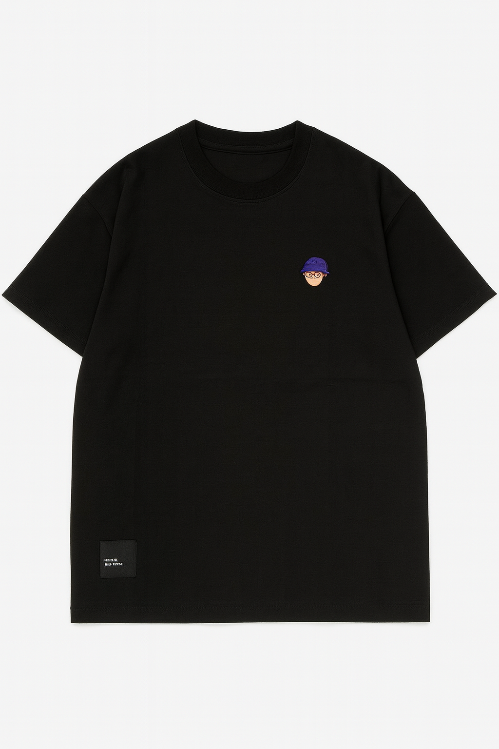 Cartoon Crew Tee – Black