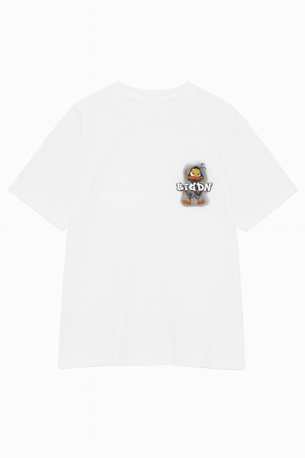 BIGDN Duck Graphic Tee – White